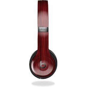 Skin Compatible with Beats Solo 4 - Cherry Grain - Premium 3M Vinyl Protective Wrap Decal Cover - Easy to Apply | Crafted in The USA by MightySkins