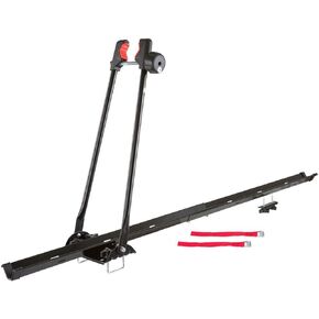Rage Powersports Elevate Outdoor Steel Locking Frame-Mounted Roof Bicycle Rack for Existing Roof Rack System, 25 lbs. Capacity - Fits 1 Bike