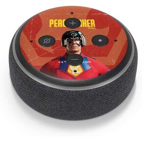 Skinit Decal Audio Skin Compatible with Amazon Echo Dot 3 - Officially Licensed DC Comics Peacemaker John Cena Design