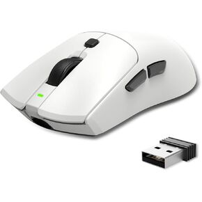 RAWM Wireless Lightweight Gaming Mouse, PAW3395 Optical Sensor, 26000 DPI, 600mAh Battery, 7 Programmable Buttons, Gaming Mice for PC/Laptop/Mac