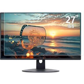 2-piece set of eye protection, anti glare, scratch resistant， frosted screen protector, aspect ratio of 16:9, compatible with all widescreen and all-in-one computers