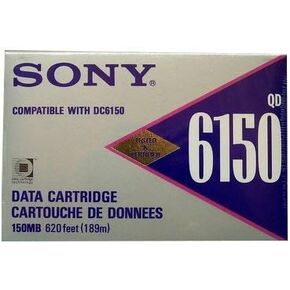 Sony QD-6150 - 150MB Data Cartridge Tape Media - QIC-150 Fomat - DC6150 Compatible