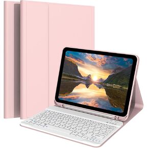 حالة مع لوحة المفاتيح لـ Samsung Galaxy Tab A9+/A9 Plus 5G 2023 (النموذج: SM-X210/X215/X216/X218) ، [دعم 3 نظام] لوحة مفاتيح لاسلكية قابلة للفصل مغناطي