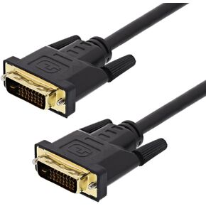 DVI Male to DVI Male Digital Video Cable - 6 Ft. / 2M. Length
