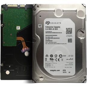 Seagate Enterprise Capacity 8TB 7200RPM 256MB Cache SATA 6Gb/s 3.5in Enterprise Hard Drive - ST8000NM0105 (Renewed)