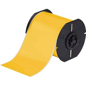 Brady B30C-4000-581-LEND 100 'طول × 4 بوصة ، B-581 فينيل إعادة وضعه ، فيلم أصفر BBP31