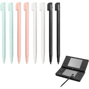 8 Pack Stylus Pen for 3DS Lite, DSL, NDSL, High Precision Stylus Pens in 4 Colours, Durable and Compatible, for Gaming and Navigation