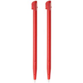 2x Red Replacement Touch Screen Stylus Pen, Compatible with Nintendo DSi XL (NDSi XL)