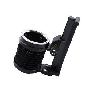 Macro Bellows for EF Mount Cameras: Adjustable Bellows Extension Tube with Tripod Mount for Macro Photography, Compatible with T7, T3i, Rebel, 1100D and More