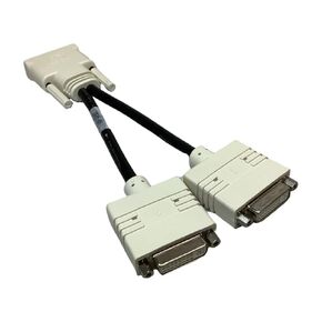 HP DMS-59-M to Dual DVI-F 8-inch Y-Cable 338285-009 Rev.A Y-Splitter