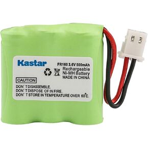 Kastar Ni-MH Battery Replacement for Eton American Red Cross Microlink FR160, Eton Microlink ARCFR160WXR, FR150, FR160, Eton Scorpion FRX1 FRX1D Shortwave Weather Radio, Radio Shack 20-435