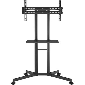 32-70 بوصة LCD LED البلازما تلفزيون Mount Floor Stand TV Trolley مع حامل DVD