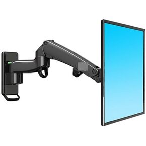 F300 F150 3-12kg Aluminum Full Motion Gas Spring 17"-35" 24"-35" Monitor Wall Bracket LCD Tv 3-12KG 2-10KG(F300 New Silver)