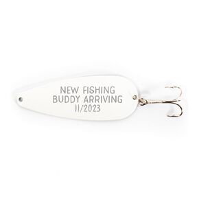 New Fishing Buddy Pregnancy Annoucement Fishing Lure (12/2023)