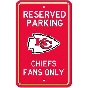 FANMATS NFL - Detroit Lions Team Color Reserved Parking Sign Décor 18in. X 11.5in. Lightweight in Kuwait