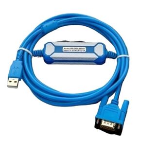 Upgraded PLC Programming Cable USB-XW2Z-200S-VH for CQM1H / CPM2C Series USB to RS232 for COM1/cm2a/cs/cj