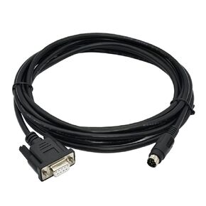 LEVI-DVP Suitable Touch Panel SA043 EA AK SK070 Connect PLC Programming Cable Download Line SA/SK/AK-DVP(Black Color)