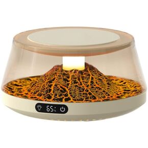 Quick Heating Coffee Cup Heater 4 Speed Temperature Setting Heater (Black 02)