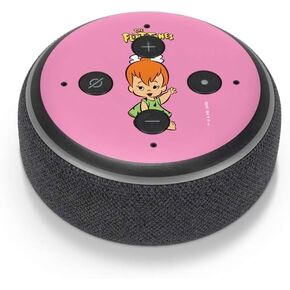 Skinit Decal Audio Skin Compatible with Amazon Echo Dot 3 - Officially Licensed The Flinstones Pebbles Flintstone Design