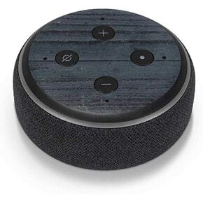 Skinit Skinit Audio Audio Skin متوافق مع Amazon Echo Dot 3 - تصميم خشب الفحم المرخص رسميًا