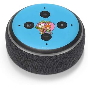 Skinit Decal Audio Skin Compatible with Amazon Echo Dot 3 - Officially Licensed The Flinstones BAMM-BAMM and Pebbles Design