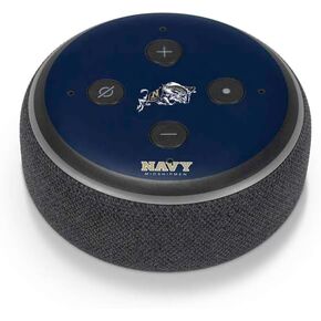 Skinit Decal Audio Skin Compatible with Amazon Echo Dot 3 - Officially Licensed United States Naval Academy Midshipmen Design