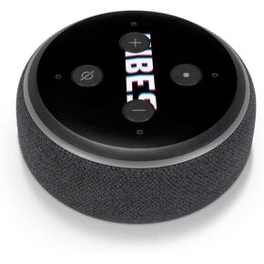 Skinit Decal Audio Skin Compatible with Amazon Echo Dot 3 - Officially Licensed Vibes Rasta Design