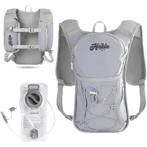 Hydration Backpack,Lightweight Water Backpack with 2L Water Bladder Running Hydration Vest Backpack for Hiking Running Cycling Hiking