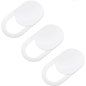 Privacy Camera Cover Security Blocker Compatible with Google Pixel 9a, Webcam Closure White