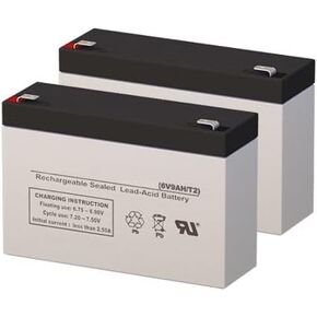 Replacement Batteries for CyberPower OR500LCDRM1U   Set of 2
