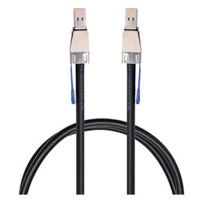 HD S-AS SFF-8644 to SFF-8644 Cable,12 Gbps SFF-8644 36 Pin to SFF-8644 36 Pin S-AS Cable