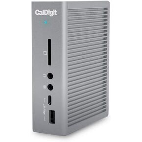 Caldigit TS3 Plus Thunderbolt 3 Dock - 87W Charging ، 7x USB 3.1 Ports ، USB -C Gen 2 ، DisplayPort ، UHS -II SD Slot ، LAN ، Optical Out ، لعام 2016+ MacBook Pro & PC (Space Gray - 0.7m Cable) (cable) (cable) (Reneded)