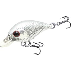 LUCKY CRAFT LC 0.1FTS, Silent, Crankbait, Squarebill, Freshwater Fishing Gear, Tournament Winning, Champion Bait, Fishing Accessories, Fishing Tackle