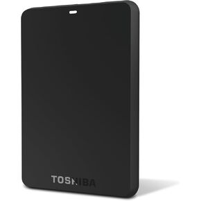 (Old Model) Toshiba Canvio Basics 1TB Portable Hard Drive (HDTB210XK3BA)