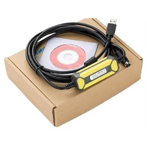 USB-H2U for PLC Programming Cable for H0U H1U H2U Series Communication Cable(FTDI-Isolation Type)