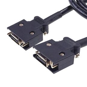 1Pc SCSI Connector Cable MDR 14 20 26 36 50 Positions Male to Male Adapter Cable 1 Meter Extension Soldered Assembly(SCSI 20 Pin)