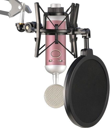 Yeti Nano Mic Pop Filter - 4 Inch 3 Layers Windscreen with Flexible 360° Gooseneck Clip for Blue Yeti Nano Microphone to Improve Sound Quality by YOUSHARES in Saudi Arabia