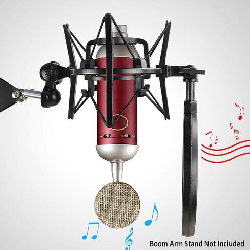 Yeti Nano Mic Pop Filter - 4 Inch 3 Layers Windscreen with Flexible 360° Gooseneck Clip for Blue Yeti Nano Microphone to Improve Sound Quality by YOUSHARES in Saudi Arabia