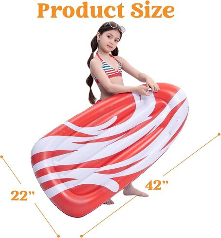 JOYIN 2 Pack Inflatable Boogie Boards with Handles for Water Slides, Boogie Board for Slip Slide, Swimming Pool Floating Water Boards Learn to Swim, Summer Water Fun Toy for Kids and Toddlers in Saudi Arabia