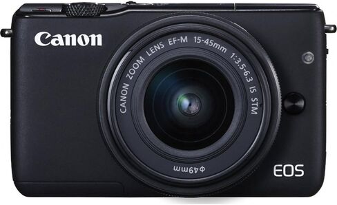 مجموعة الكاميرا Canon EOS M10 Mirrorless مع طقم عدسة STM STM EF-M 15-45MM in Kuwait