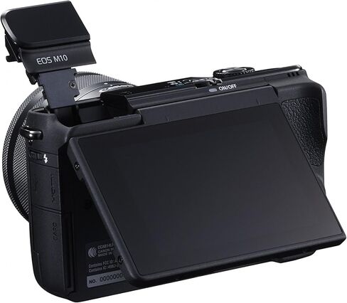 مجموعة الكاميرا Canon EOS M10 Mirrorless مع طقم عدسة STM STM EF-M 15-45MM in Kuwait