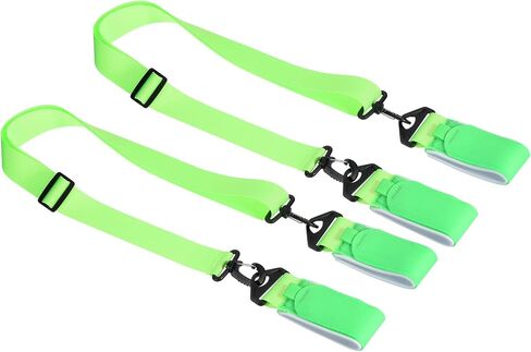 PATIKIL Ski Strap & Pole Carrier, Adjustable Ski Carrier Strap with Shoulder Sling Easily Transport Your Skis and Pole in Saudi Arabia