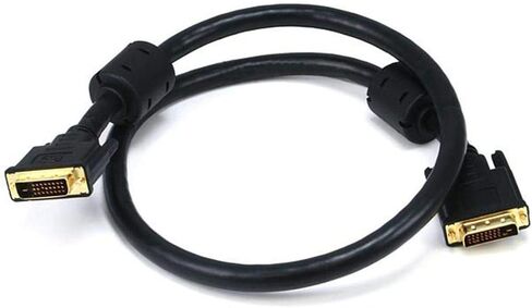 Monoprice 3ft 24awg CL2 Dual Link DVI -D Cable - Black in Kuwait