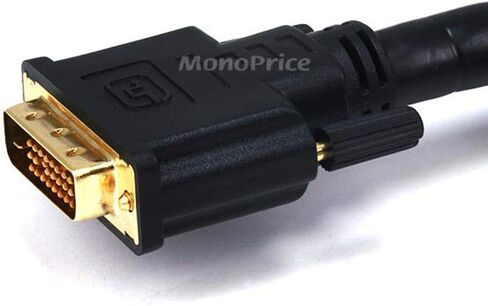 Monoprice 3ft 24awg CL2 Dual Link DVI -D Cable - Black in Kuwait