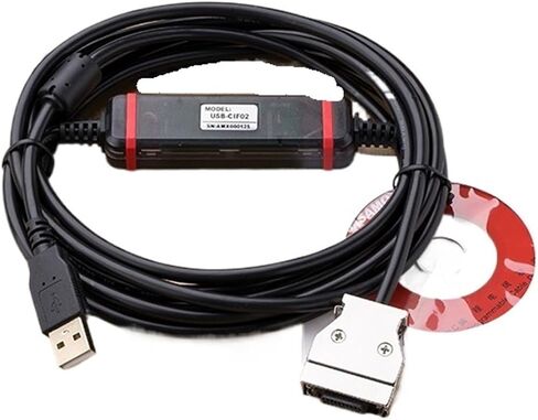 USB-CIF02 Adapter CQM1-CIF02 Suitable for USB to RS232 CPM1/CPM1A/CPM2A/CPM2AH/C200HS Series Programming Cable(FTDI USB-CIF02) in Saudi Arabia
