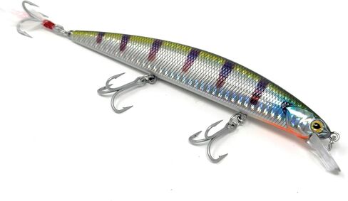 VENSE - Curve Pro Minnow Lure 5" Freshwater/Saltwater Three VMC 3X Hook - DEEP Water Lures in Saudi Arabia