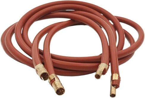 High Voltage Pulse Igniter 2pcs High-Tension Cable Dia 6.5mm High Pressure Wire Line with Joint Waste Oil Burner Accessories(High Voltage Wire) in Saudi Arabia