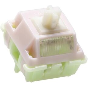 MMD Vivian Switch V2, 5Pin Pre-Lubed Linear Creamy Switch for Custom Mechanical Keyboard (Color : 53g, Size : 110PCS)