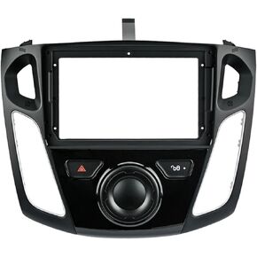 Cochon 9 Inch متوافق مع Ford Focus 2012-2017 2din Car Radio Fascia DVD Frame Plate Adapter Mounting Dash Dash Kit