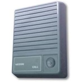 VALCOM VC-V-1074 Talkback Doorplate Surface Speaker- Gray - NEW - White Box - VC-V-1074